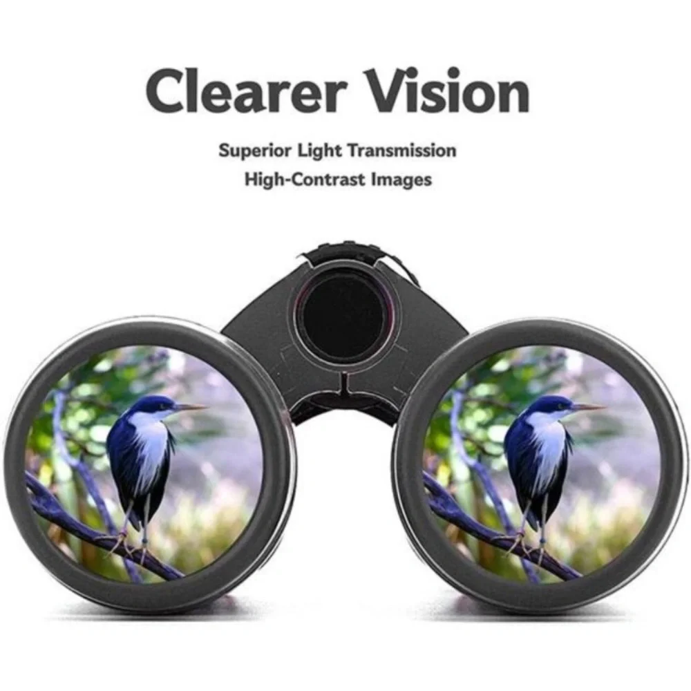 Compact Binoculars for Kids Bird Watching Hiking Camping Fishing Accessories